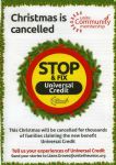 Eccles Job Centre Universal Credit Protest 